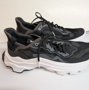 Stylish Black and Gray Sneakers